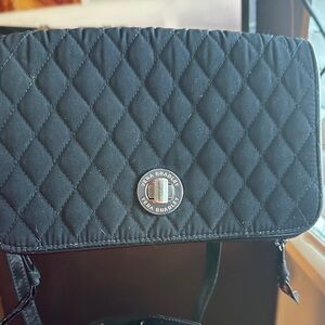 Vera Bradley Black Quilted Crossbody Bag